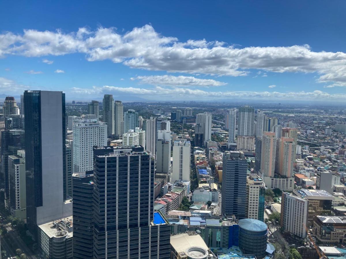 Makati Amazing View Penthouse Studio, Air Residence, Fast Internet Manila Exteriör bild