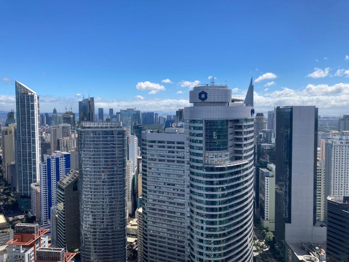Makati Amazing View Penthouse Studio, Air Residence, Fast Internet Manila Exteriör bild