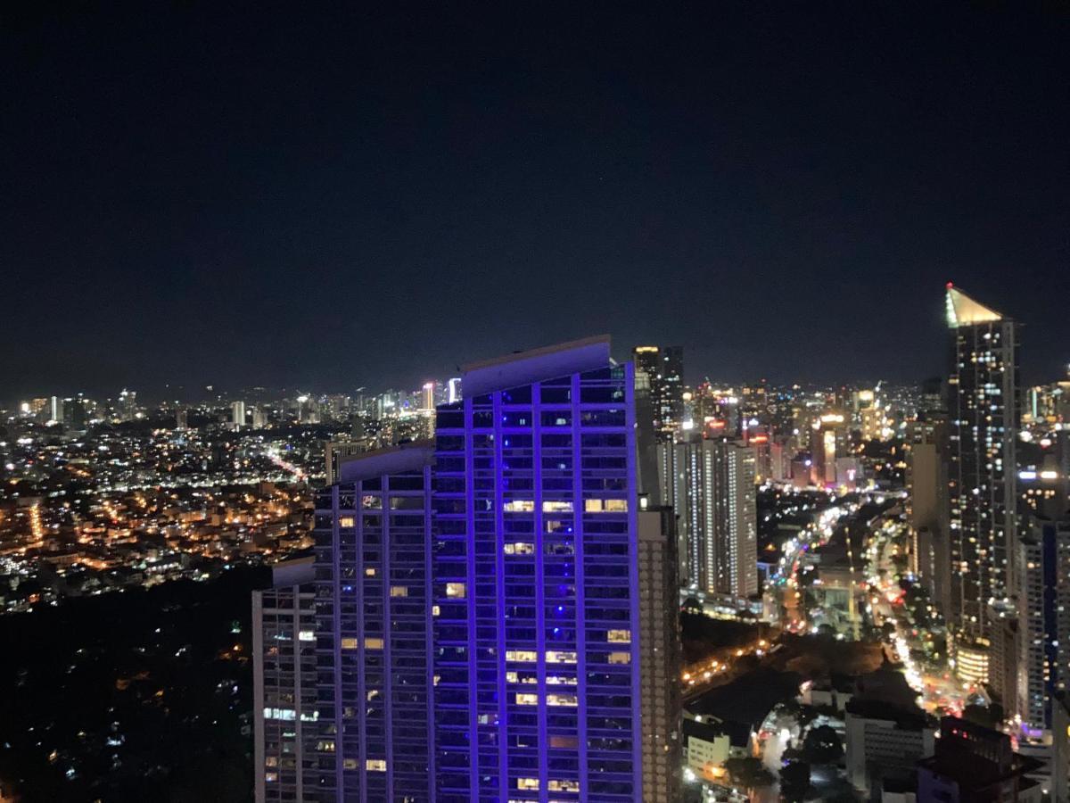 Makati Amazing View Penthouse Studio, Air Residence, Fast Internet Manila Exteriör bild