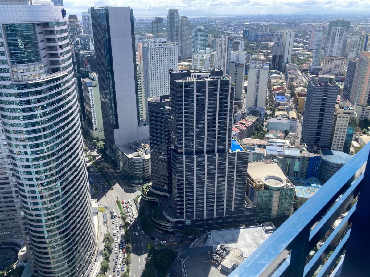 Makati Amazing View Penthouse Studio, Air Residence, Fast Internet Manila Exteriör bild