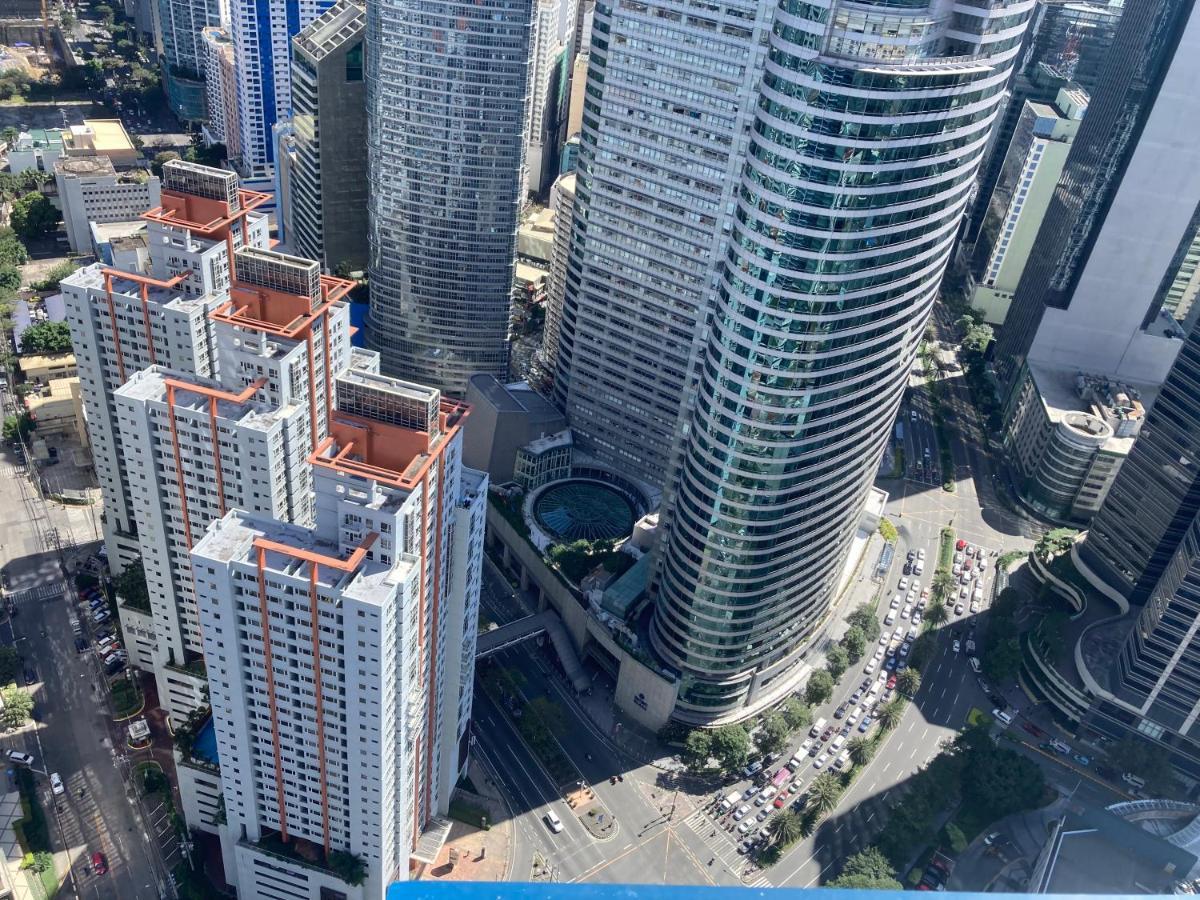 Makati Amazing View Penthouse Studio, Air Residence, Fast Internet Manila Exteriör bild