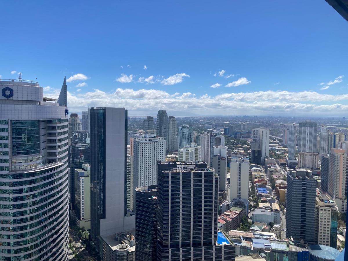 Makati Amazing View Penthouse Studio, Air Residence, Fast Internet Manila Exteriör bild