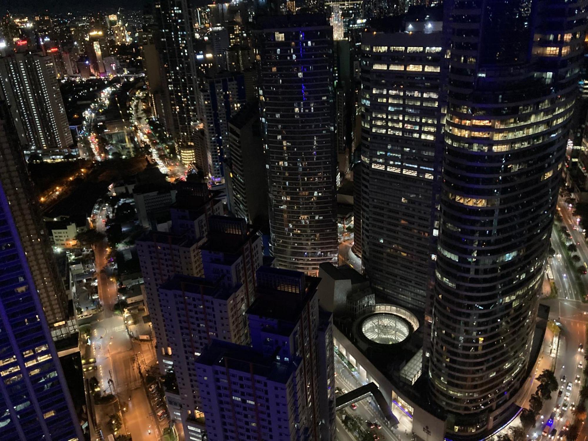 Makati Amazing View Penthouse Studio, Air Residence, Fast Internet Manila Exteriör bild