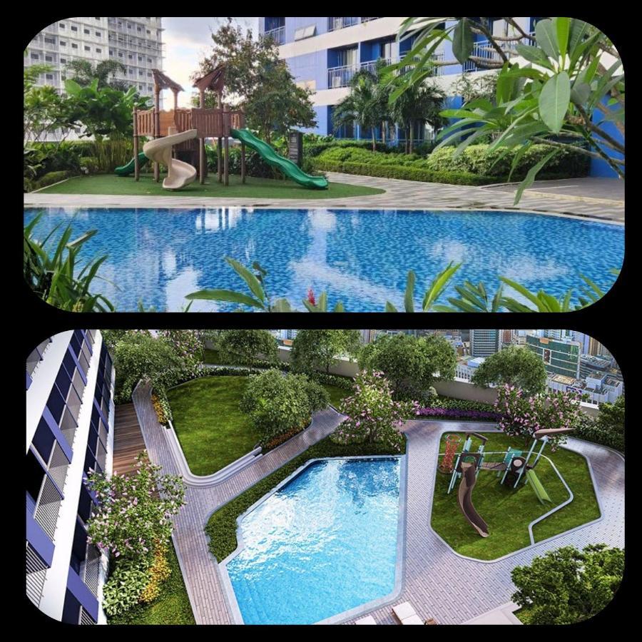 Makati Amazing View Penthouse Studio, Air Residence, Fast Internet Manila Exteriör bild